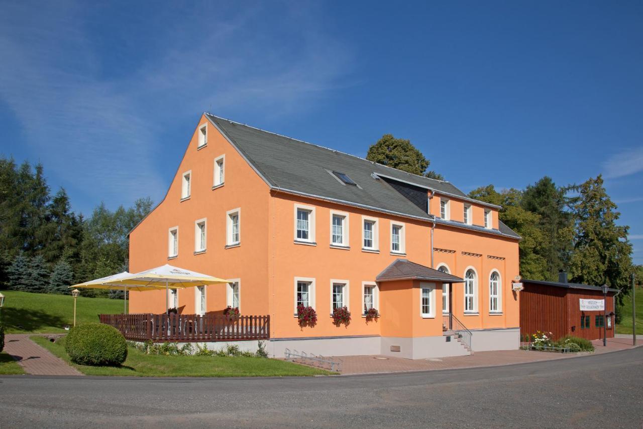 Hotel Landgasthof Wolfsgrund Dorfchemnitz Exterior foto